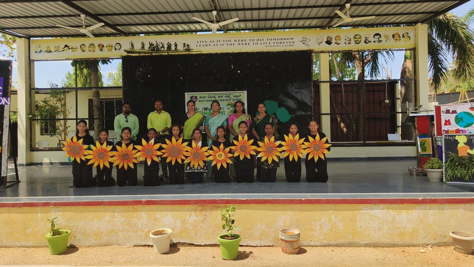Students learning
